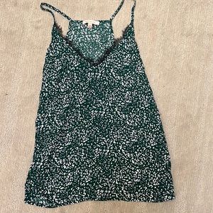 Skies are Blue Lace trim tank